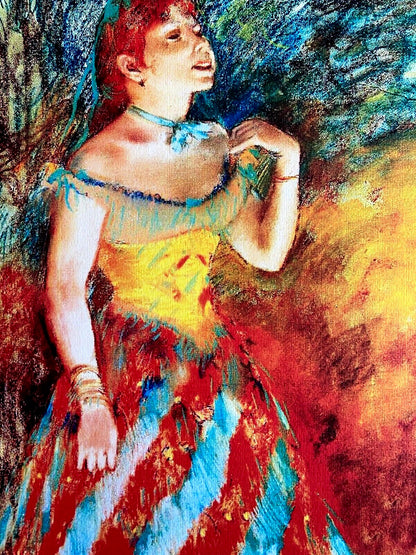 Edgar Degas, Signed Lithograph Coa, Numbered In Pencil Stamped #