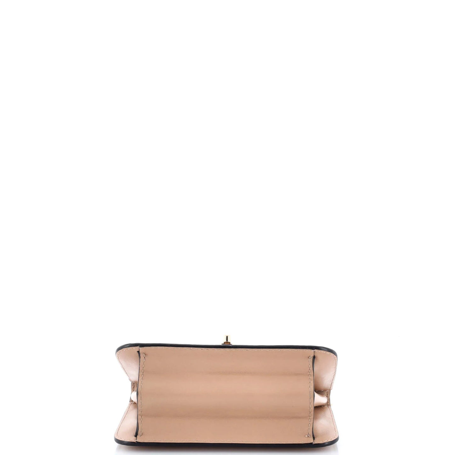 Valentino Garavani Panther Chain Flap Shoulder Bag Leather Small