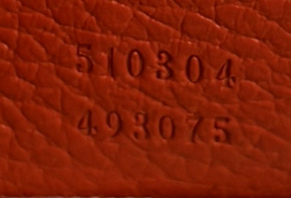 Gucci Interlocking Shoulder Bag Leather Small