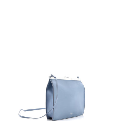 Celine Clasp Crossbody Bag Leather Mini