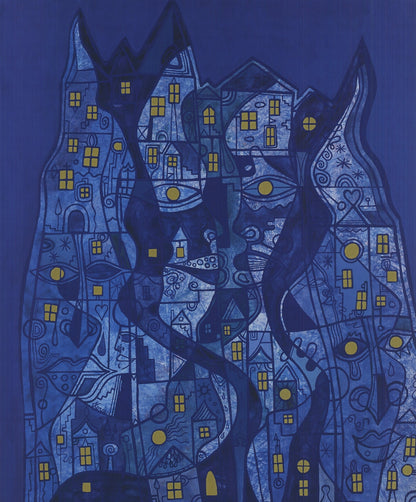 Horst Kordes Dreamland Iii " Offset Lithograph