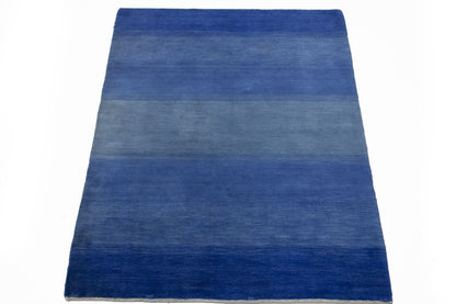 Hand-Loomed Gabbeh Oriental Rug Contemporary