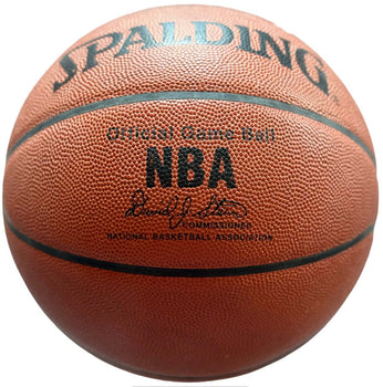 (Beckett) Jenny McCarthy Autographed Spalding Leather Game Ball