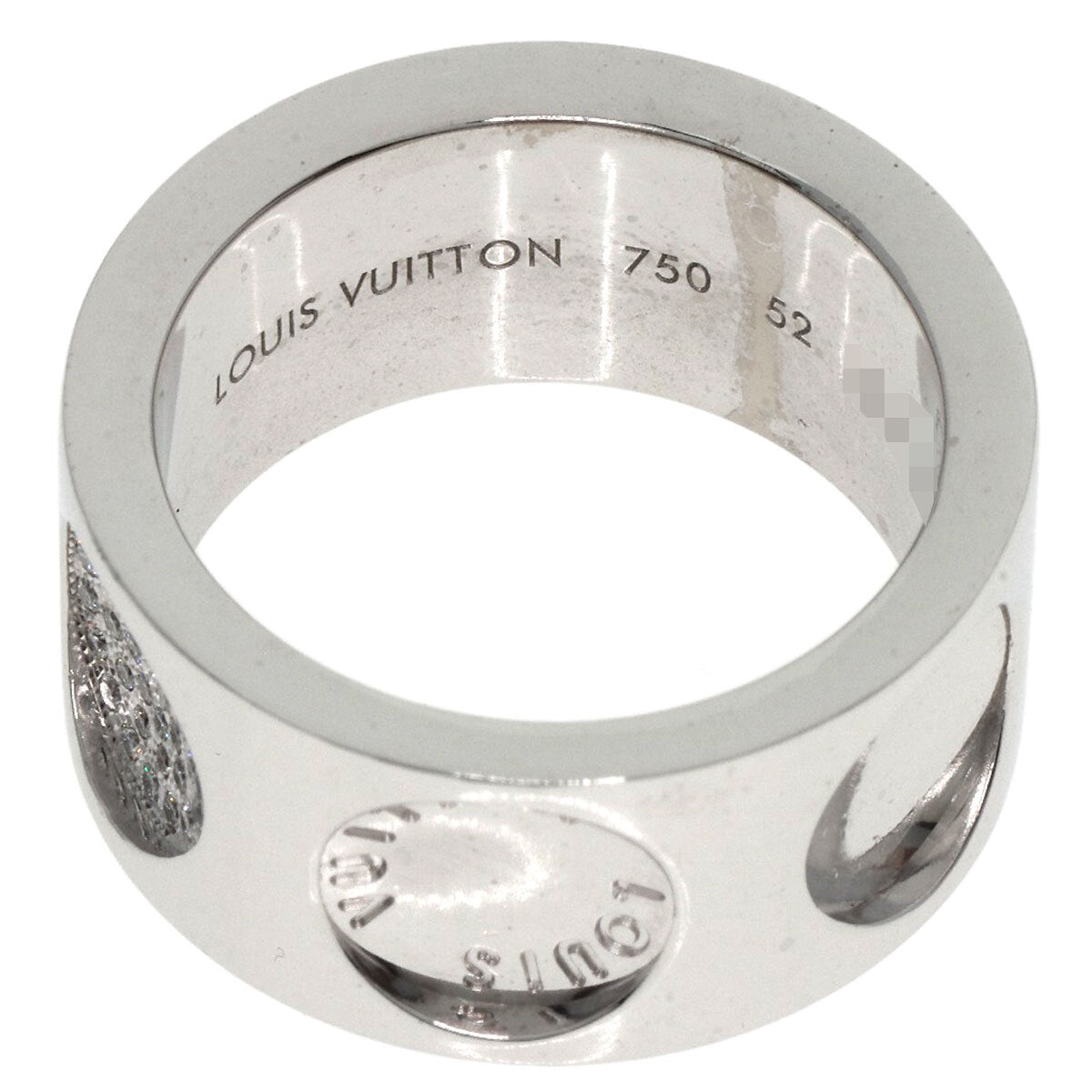 LOUIS VUITTON   Ring Grand Berg Empreinte Diamond