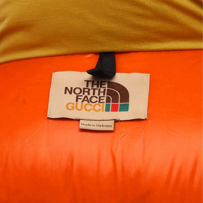 Gucci X The North Face Women'S Long Puffer Coat Quilted Polyamide With Down