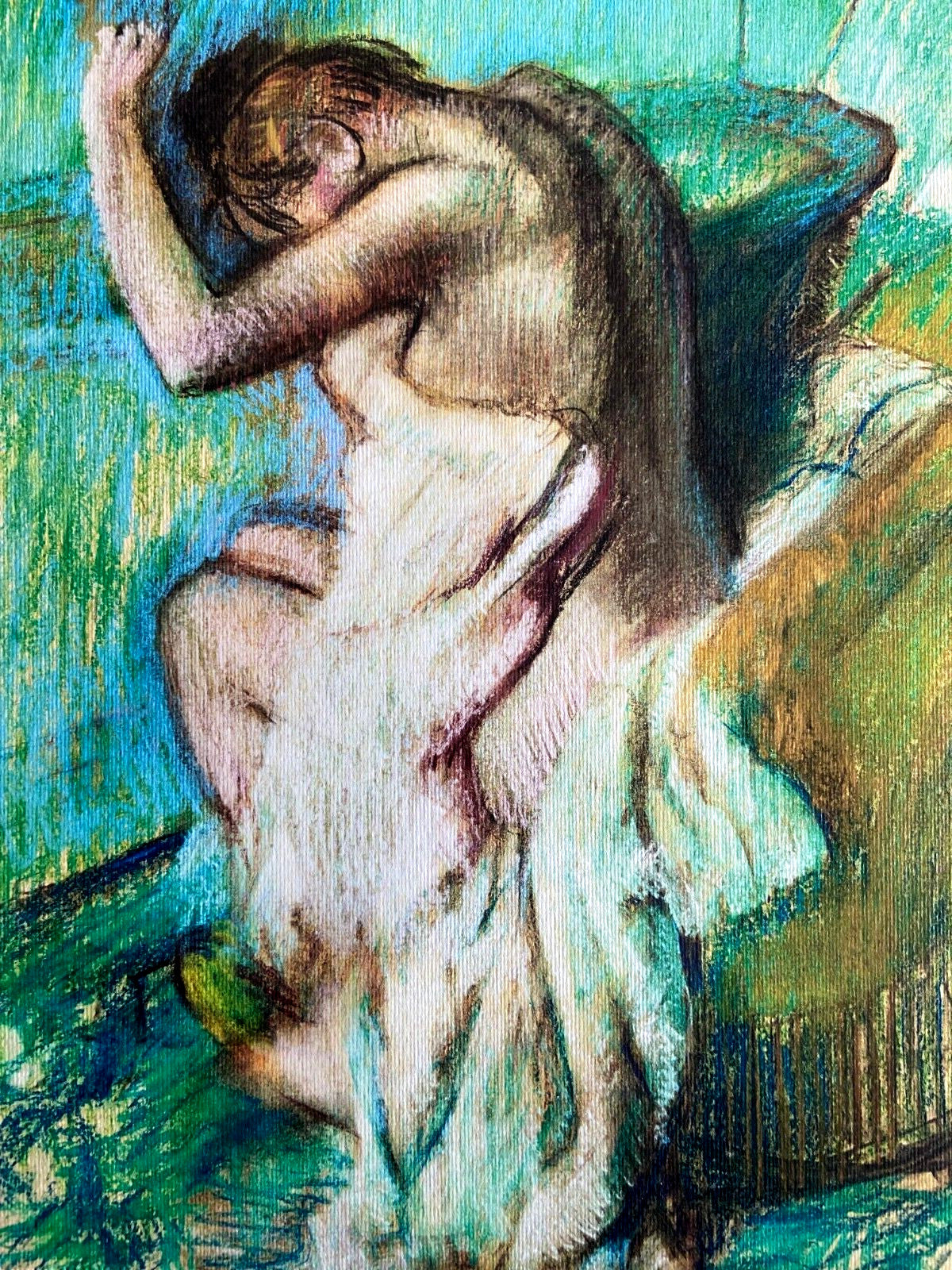 Edgar Degas Lithograph Coa Signed Op Numbered Stamp