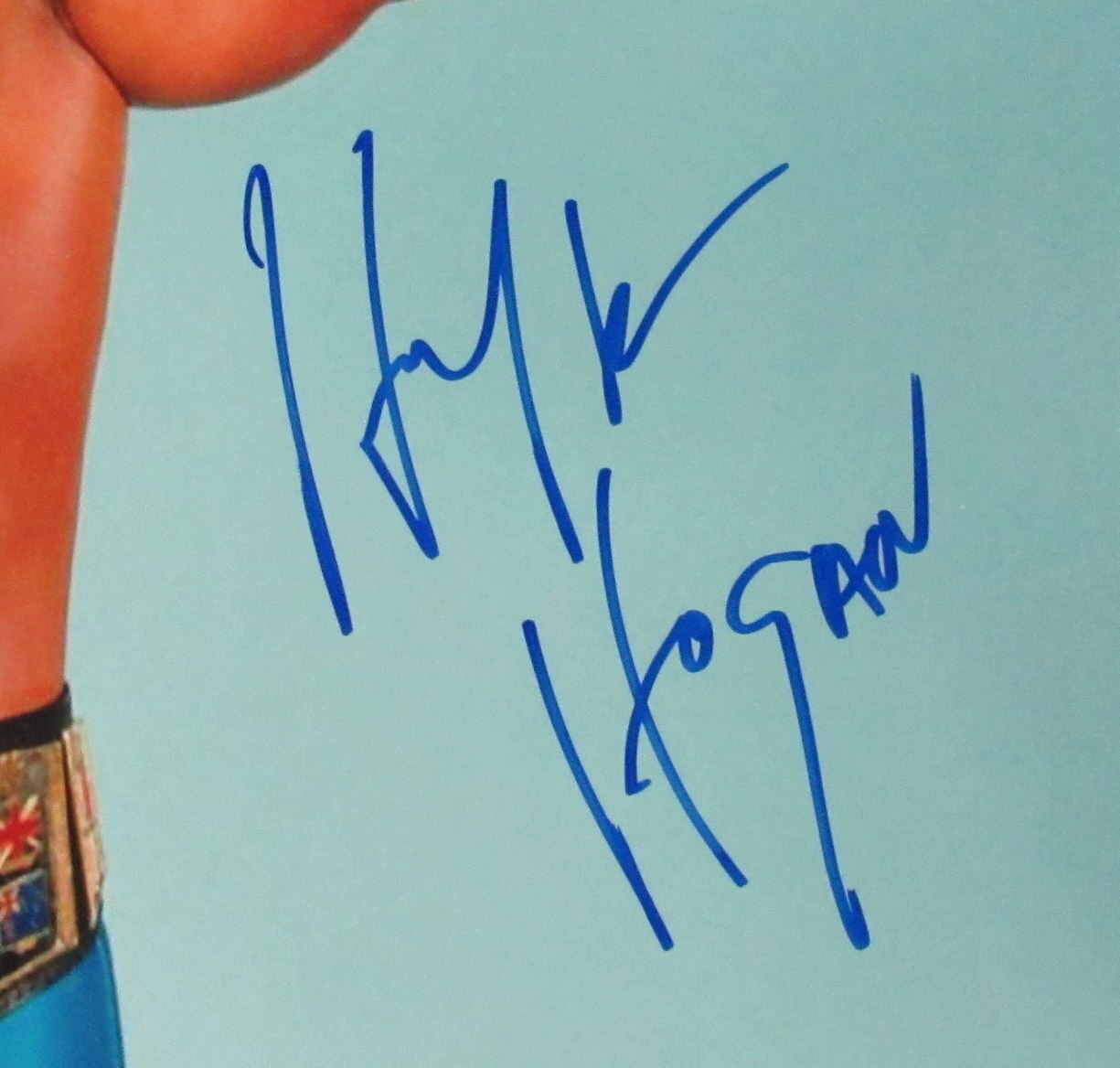 Hulk Hogan Wwe Hof Signed/Autographed 11X14 Photo
