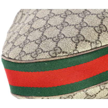 Gucci Attache Shoulder Bag Gg Coated Canvas Medium