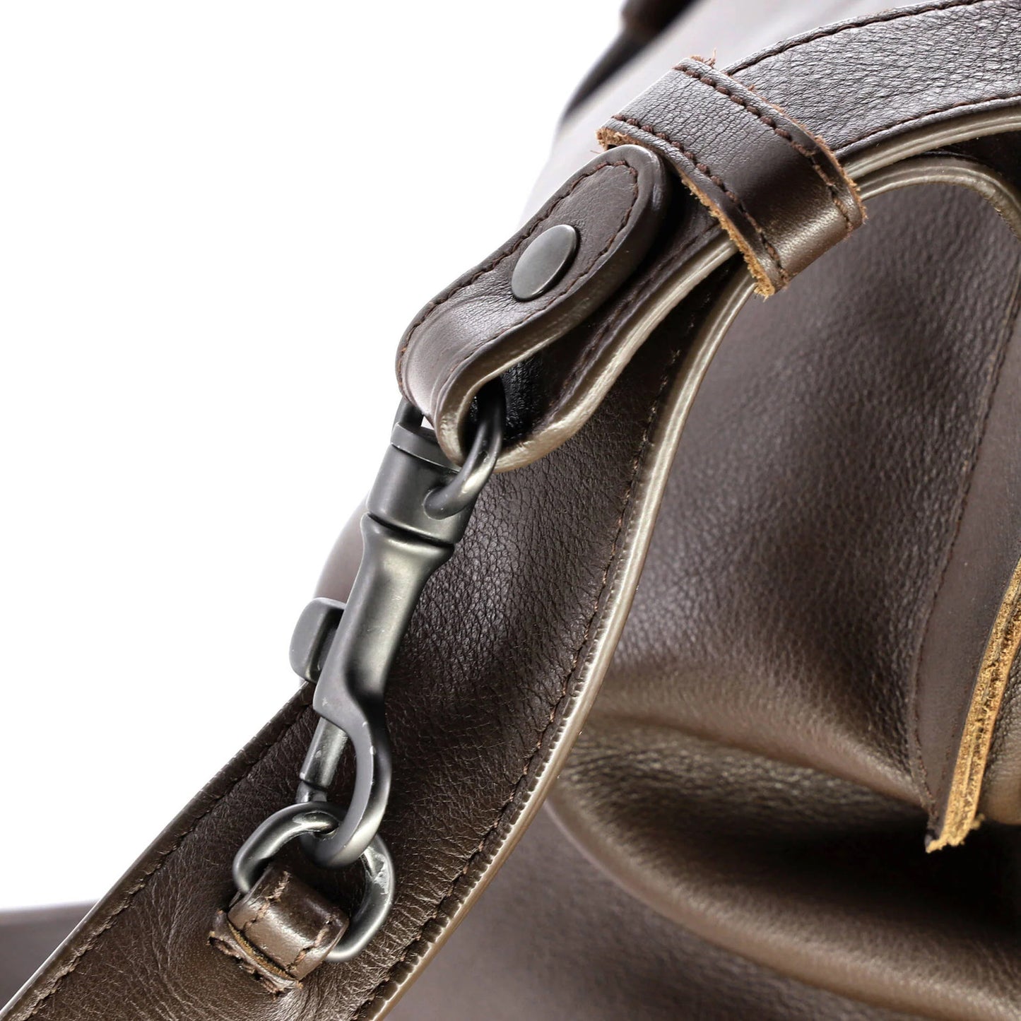 Bottega Veneta Square Panelled Messenger Bag Intrecciato Nappa Large