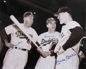 Mickey Mantle/Duke Snider/Pee Wee Reese