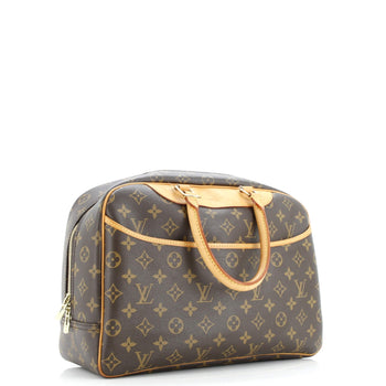 Louis Vuitton Deauville Handbag Monogram Canvas
