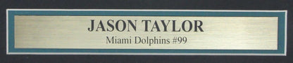 Jason Taylor Hof Miami Dolphins Signed/Auto 16X20