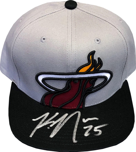 Kendrick Nunn Autographed Miami Heat Grey Hat