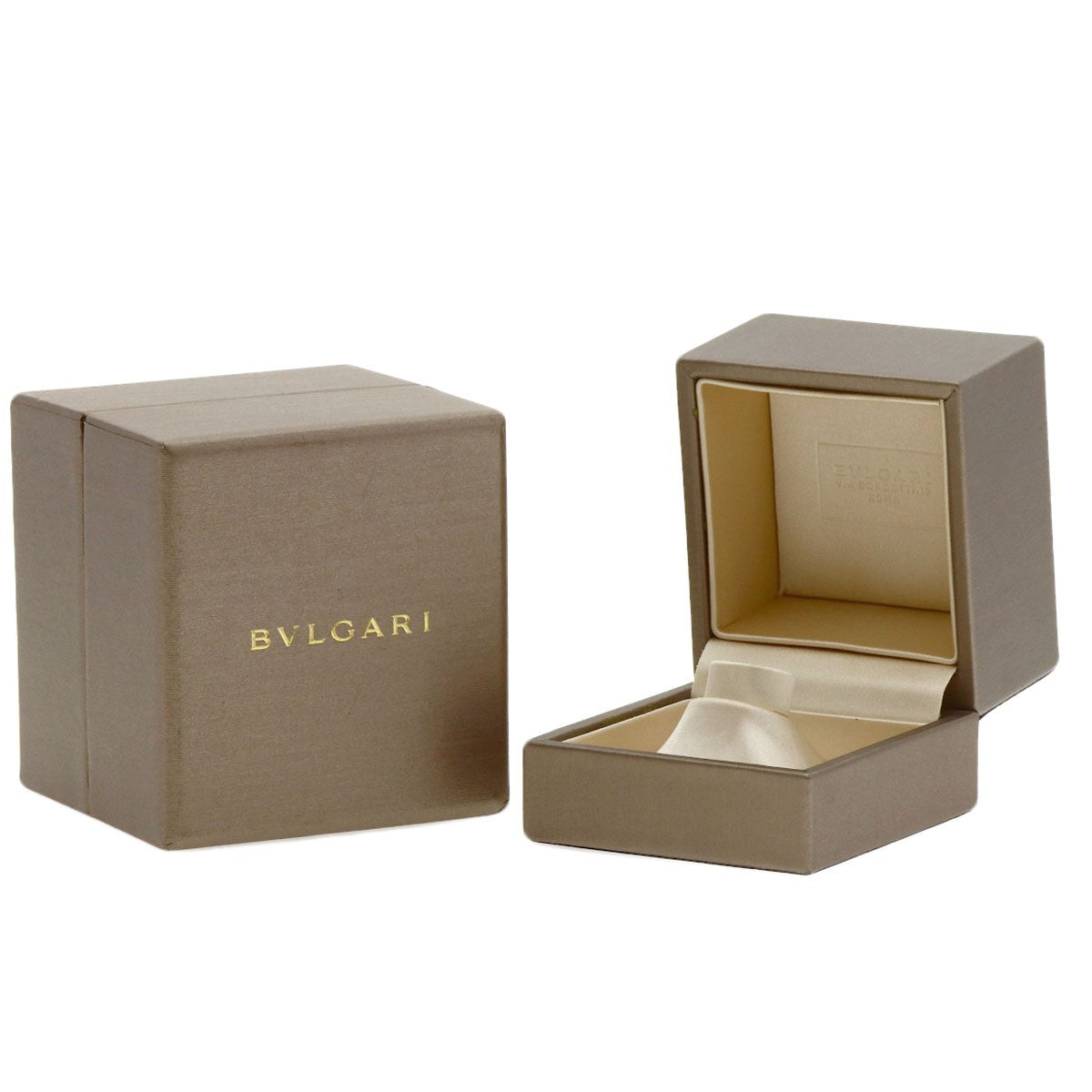 Gold BVLGARI B.zero1 3 band #52 Ring K18 Pink