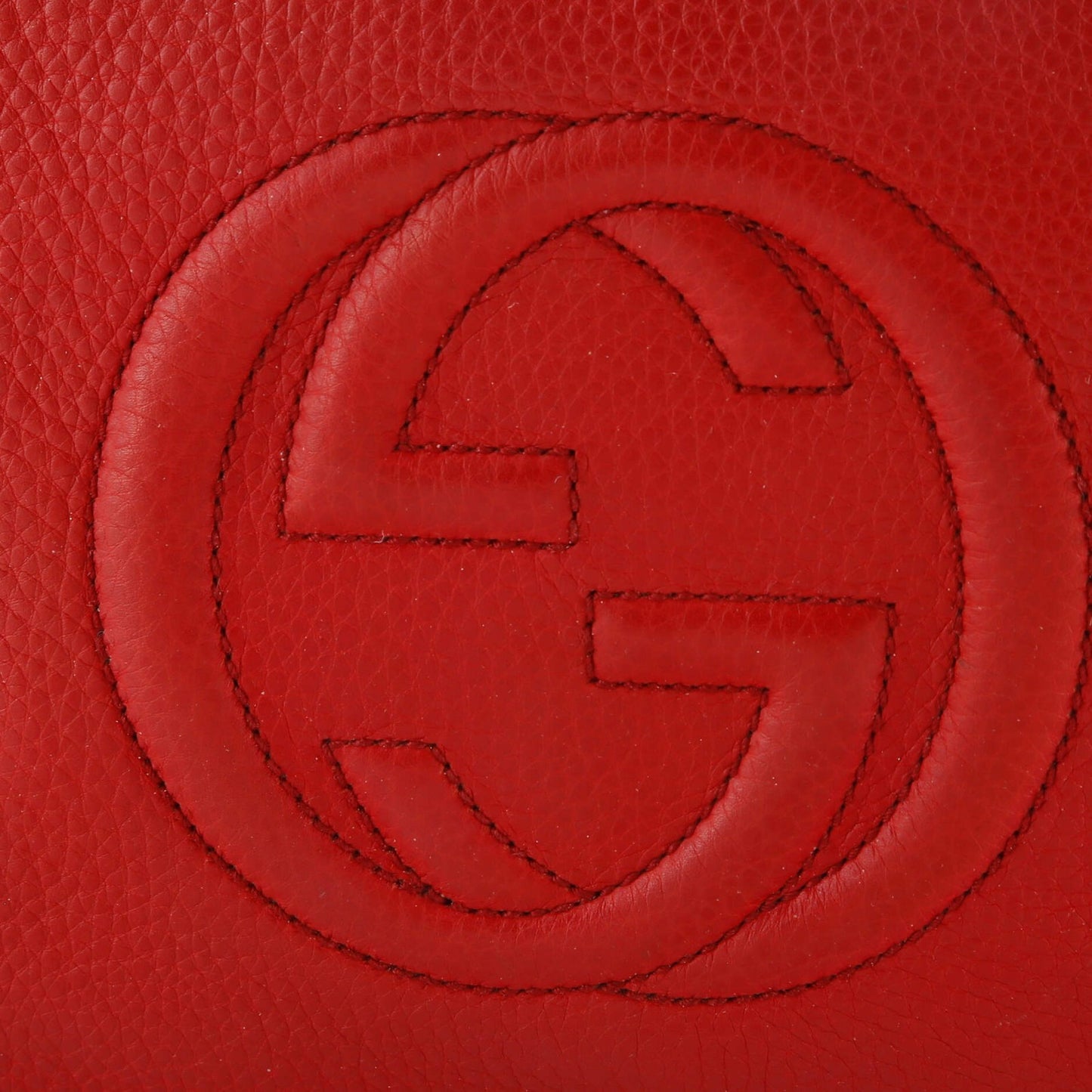 Gucci Soho Convertible Top Handle Bag Leather Small