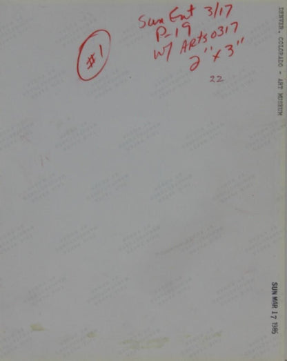 Ansel Adams - Ww2 Japanese Internment Original Photo Gelatin Silver Print 1985