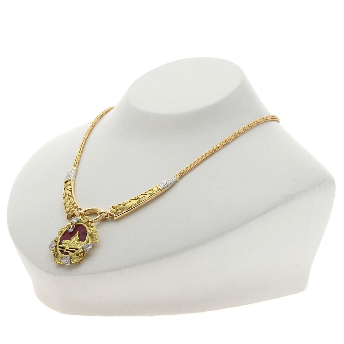 Nobuko Ishikawa   Necklace As Time Diamond K18