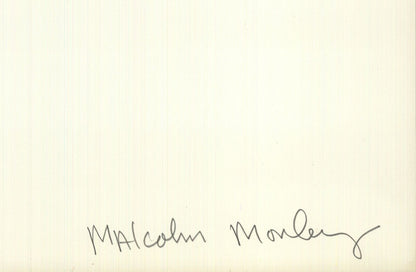 Malcolm Morley Rhine Chateau Signed " Offset Lithograph Reali