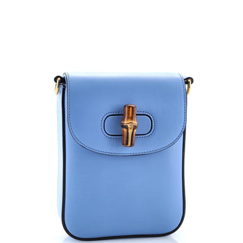 Gucci Bamboo Top Handle Backpack Leather Mini