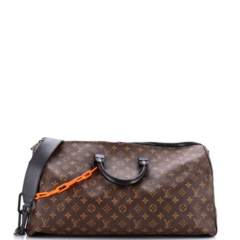 Louis Vuitton Solar Ray Keepall Bandouliere Bag Monogram Canvas 50