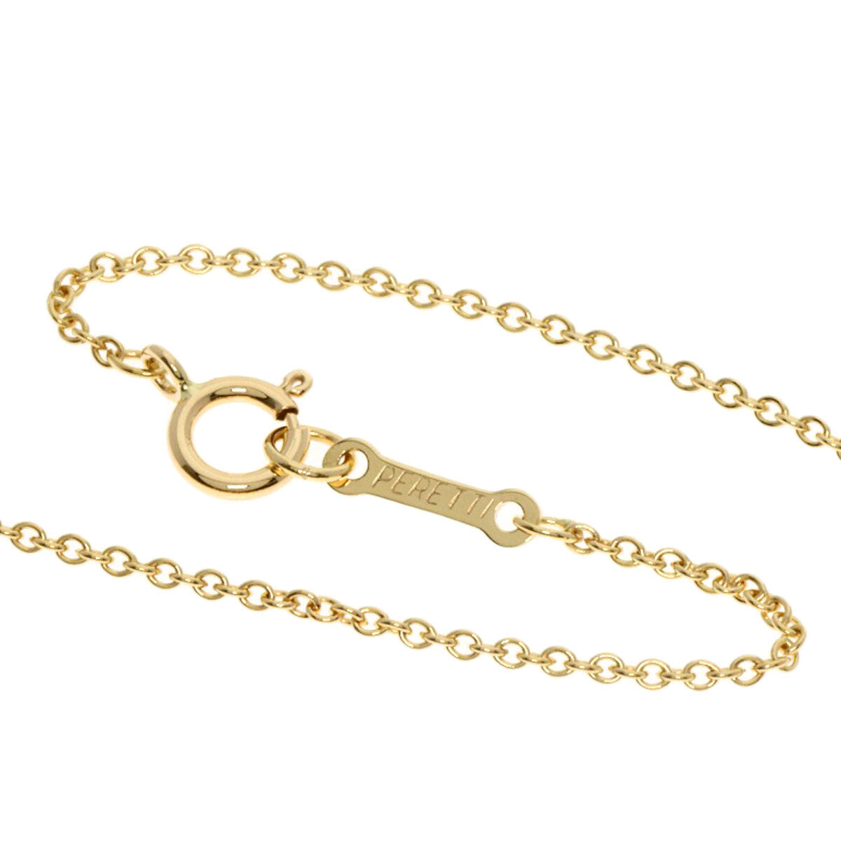 Tiffany&Co. Bean Necklace K18 Yellow Gold Ladies