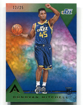 Donovan Mitchell 2017-18 Panini Ascension Green