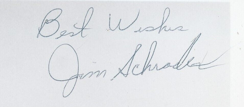 Jim Schrader Eagles Redskins Notre Dame Rare