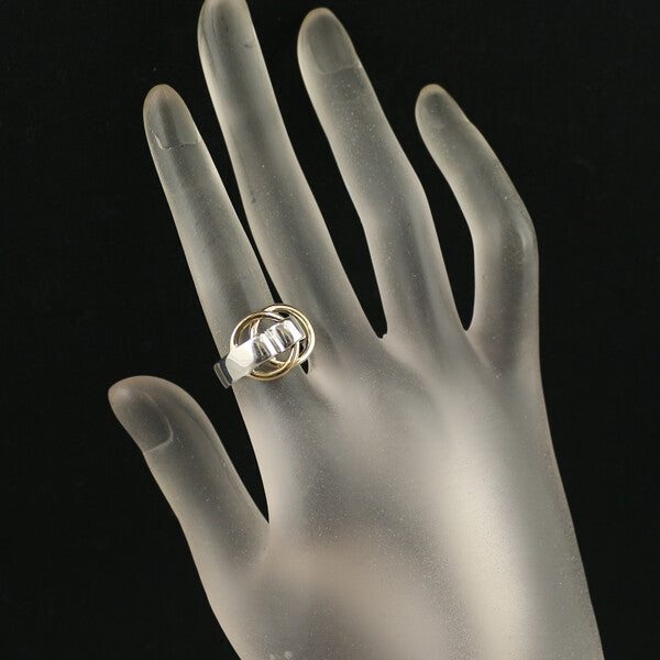 Hermes Ring Deux Anneaux Eu50 Silver800