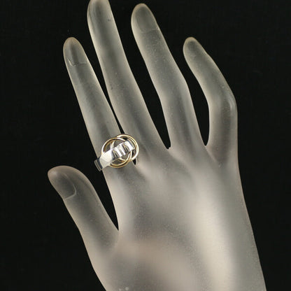 Hermes Ring Deux Anneaux Eu50 Silver800