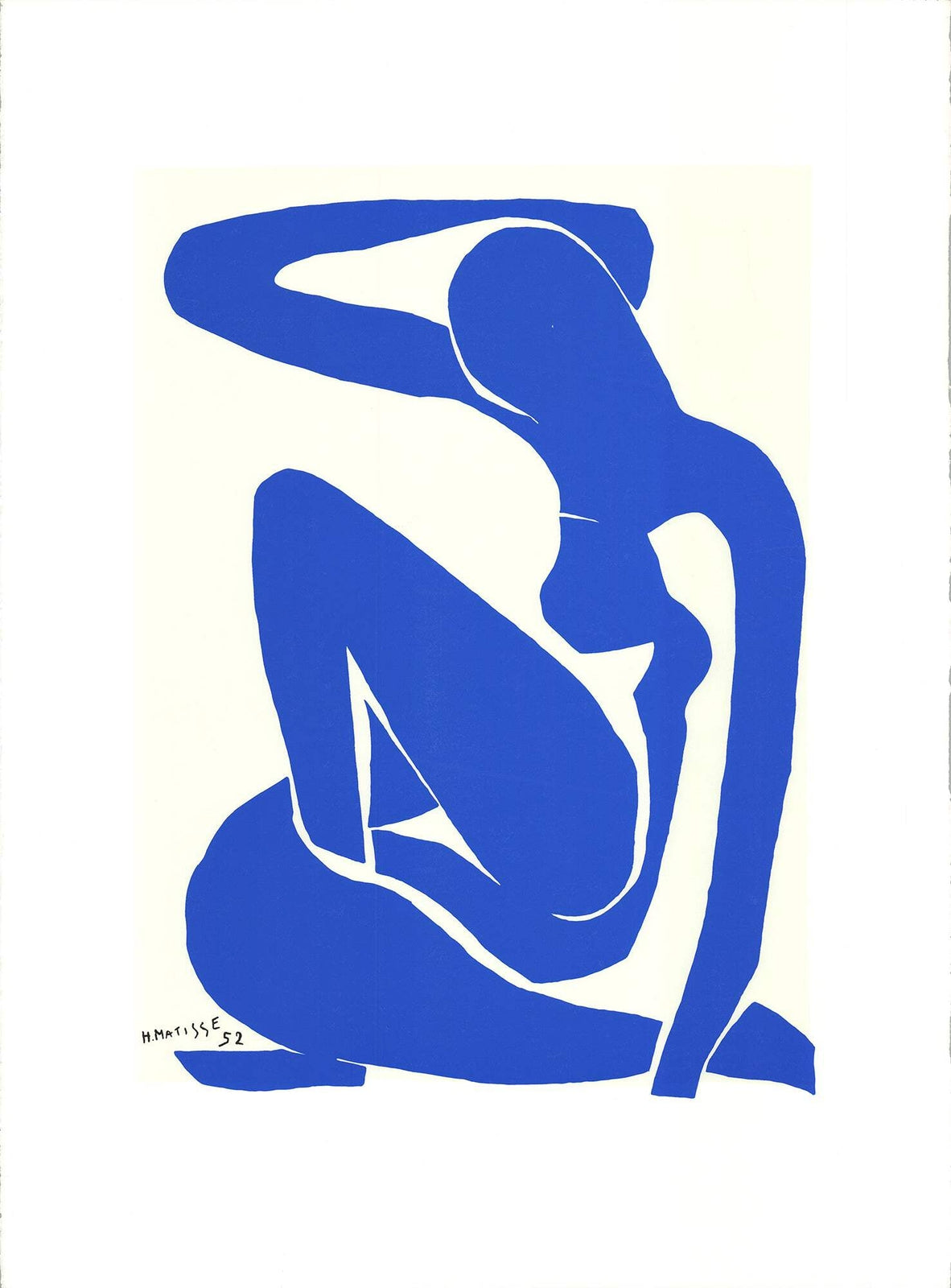 Henri Matisse Blue Nude I " Serigraph Modernism Henri Matisse Blue