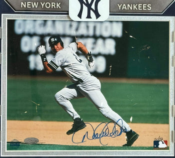 Derek Jeter Autographed 8X10 Framed Baseball Photo L.E. 51/56 (Steiner)