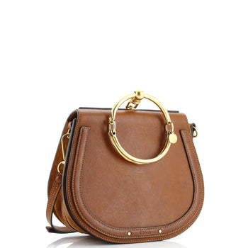 Chloe Nile Crossbody Bag Leather Medium