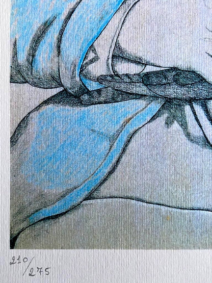 Lucian Freud Lithograph Coa Numbered By Hand Signed Limited 275