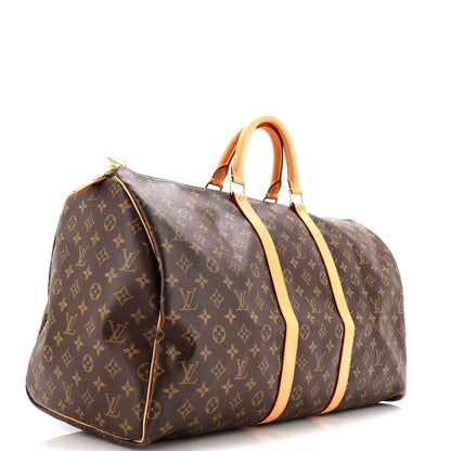 Louis Vuitton Keepall Bag Monogram Canvas 55