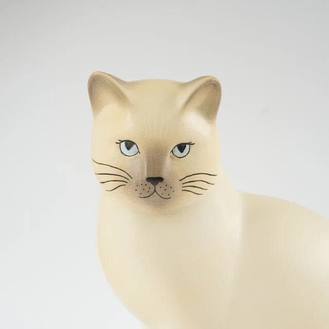 RARE LARGE VERSION LISA LARSON STUDIOS POTTERY CAT GUSTAVSBERG SWEDEN MINT
