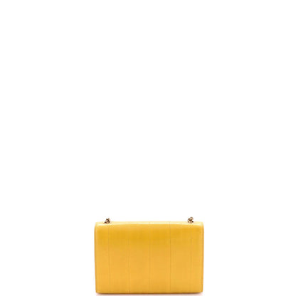 Saint Laurent Classic Monogram Crossbody Bag Eel Skin Small