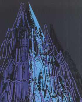 Andy Warhol Koln Cathedral Blue 