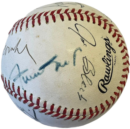 Old Timers Autographed Official Major League Baseball