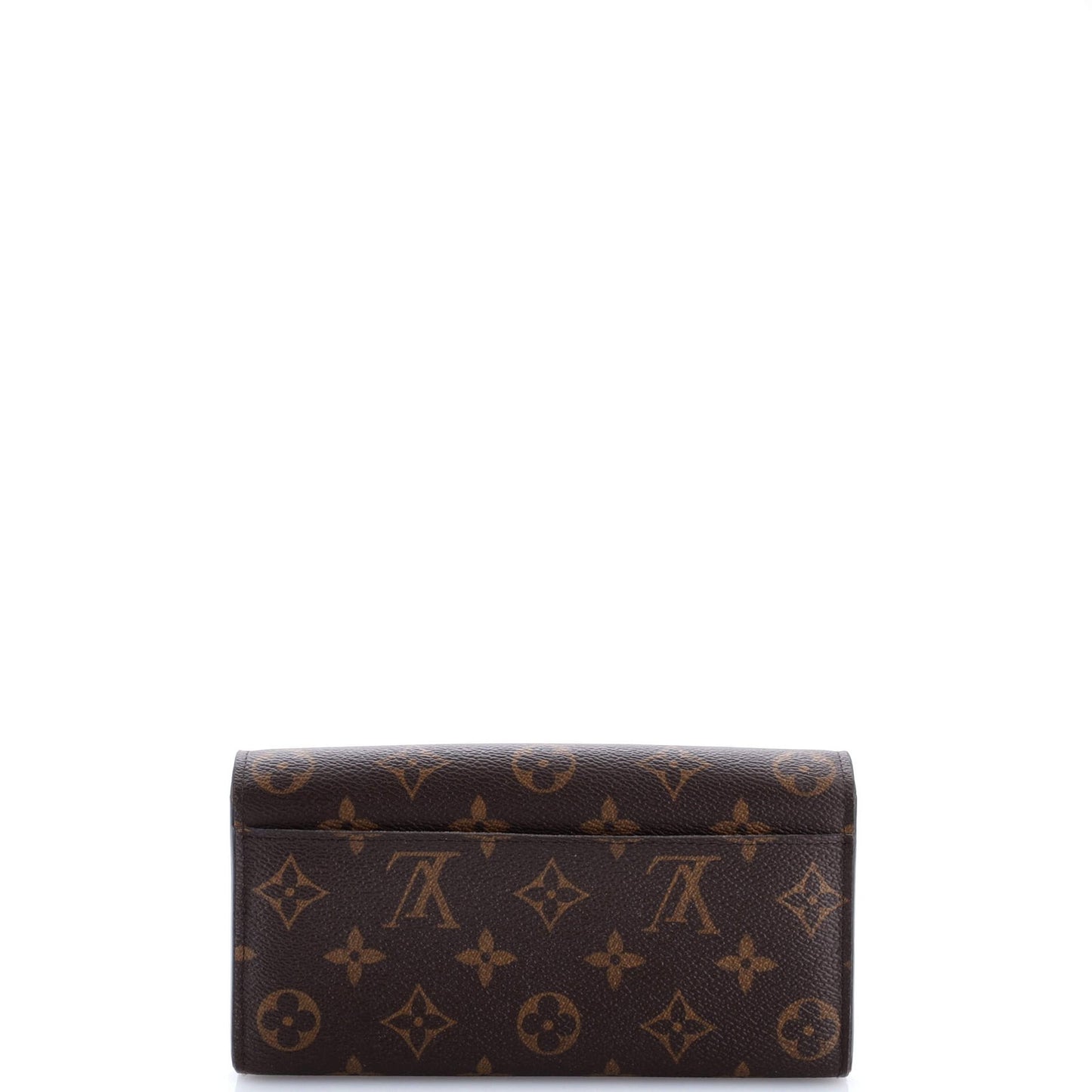 Louis Vuitton Sarah Wallet Nm Monogram Canvas