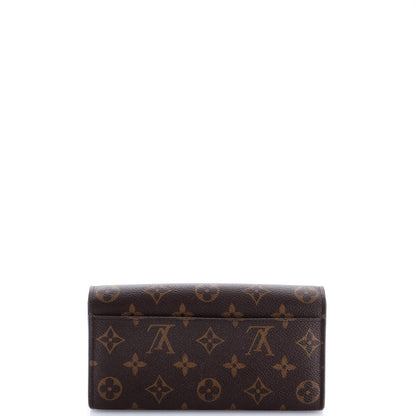 Louis Vuitton Sarah Wallet Nm Monogram Canvas