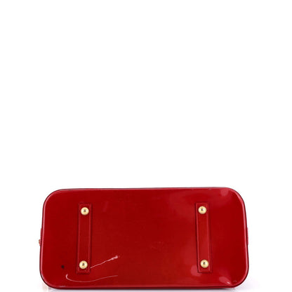 Louis Vuitton Alma Handbag Monogram Vernis Gm