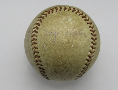 1962 Orioles Team Signed By 15 Baseball Hoyt Wilhelm Brooks Robinson Hof 191888