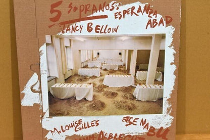 Slipcase Wolf Vostell FLUXUS OOERA 2 LP Set 1984 Multhipla Records Silk Screen