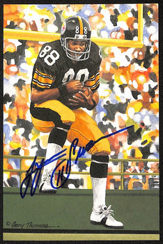 Lynn Swann Hof Signed/Auto 2001 Goal Line Art