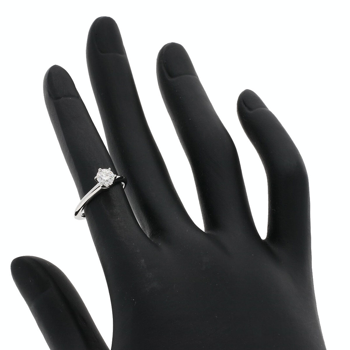 Tiffany&Co.   Ring Solitaire Diamond Knife Edge
