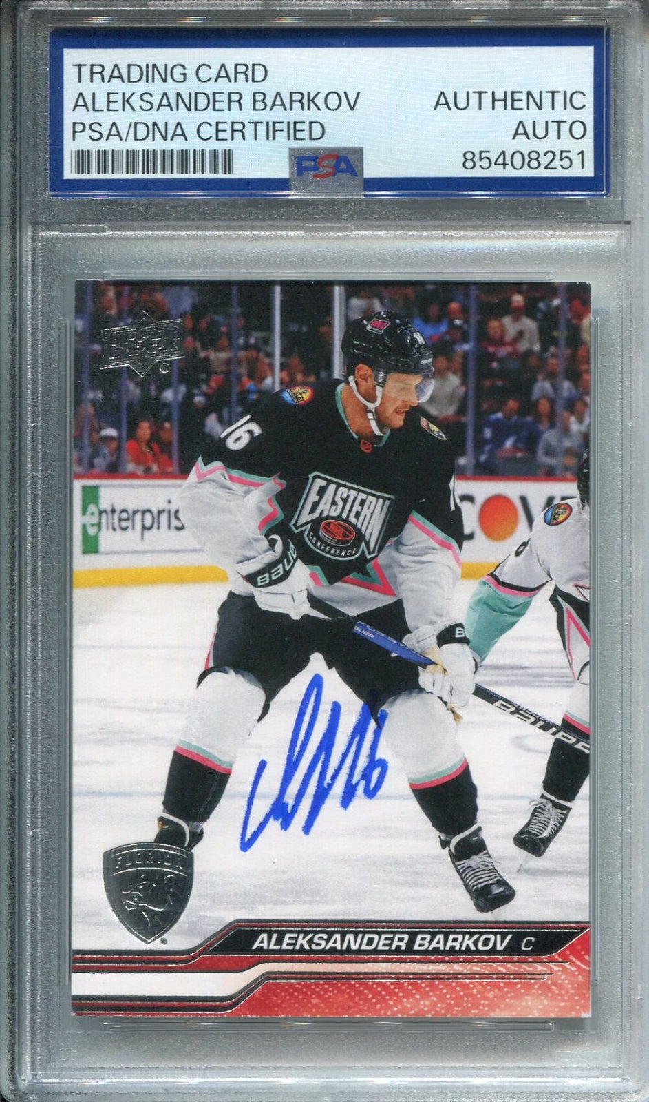 Aleksander Barkov Autographed Upper Deck Card Psa Authentic Auto