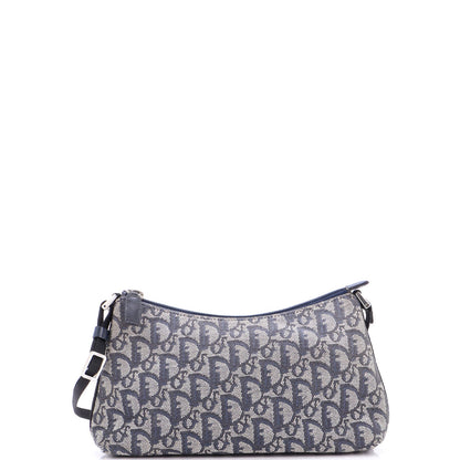 Christian Dior Vintage Trotter Pochette Shoulder Bag Diorissimo Canvas Small