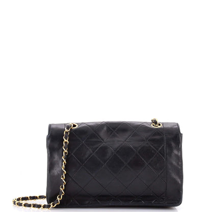 Chanel Vintage Cc Chain Flap Bag Quilted Lambskin Medium