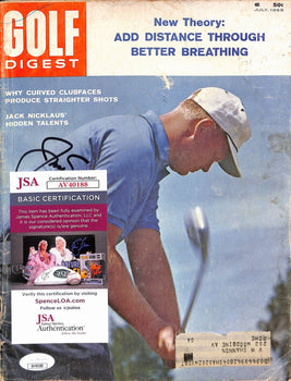 Jack Nicklaus Signed/Autographed July 1965 Golf Digest Magazine Jsa 190329