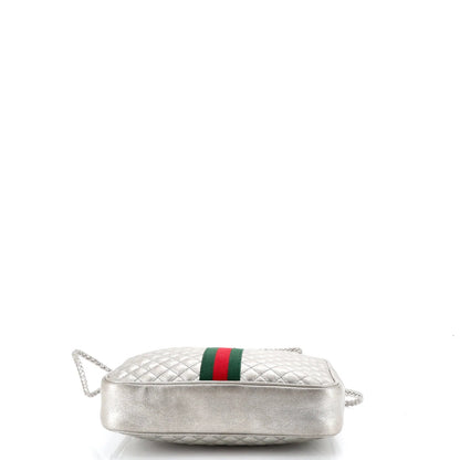 Gucci Trapuntata Camera Bag Quilted Leather Small